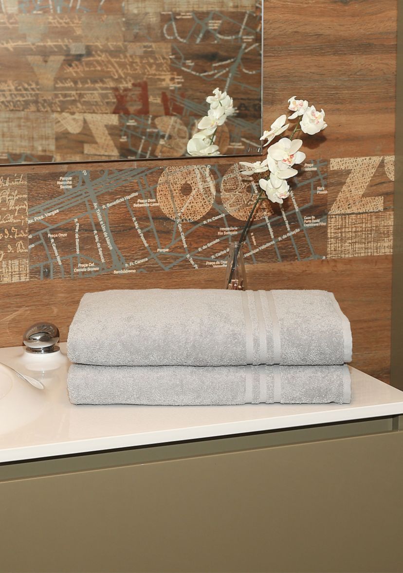 Set of 2 Turkish Cotton Denzi Bath Sheet
