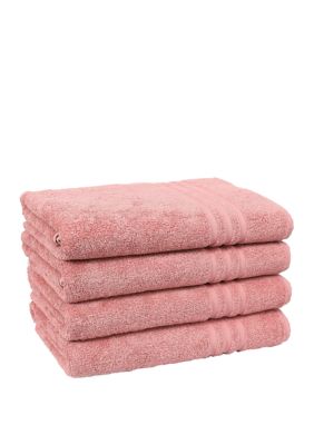 Linum Home Textiles Set of 4 Turkish Cotton Denzi Bath Towels