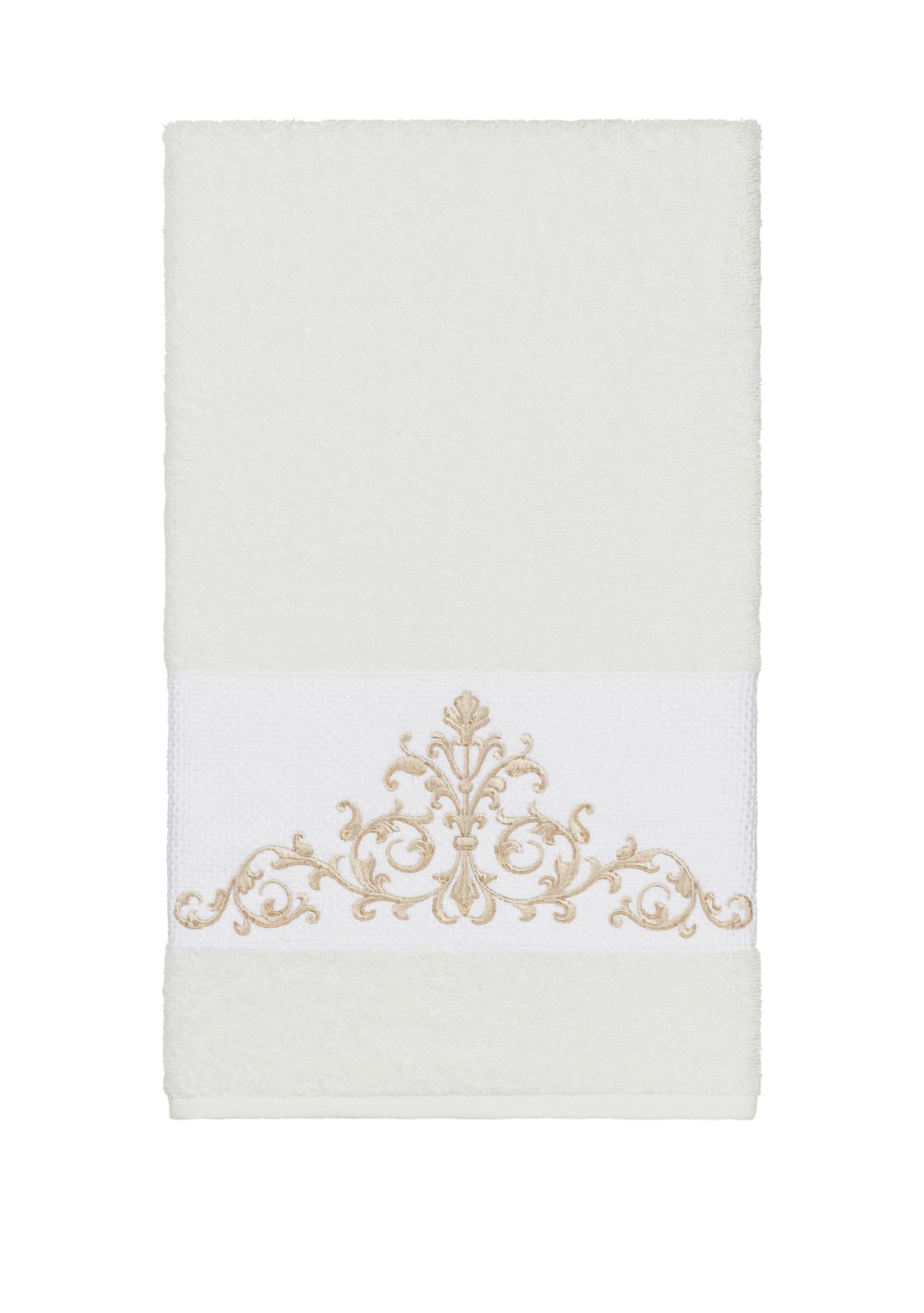 Scarlet Embellished Bath Towel