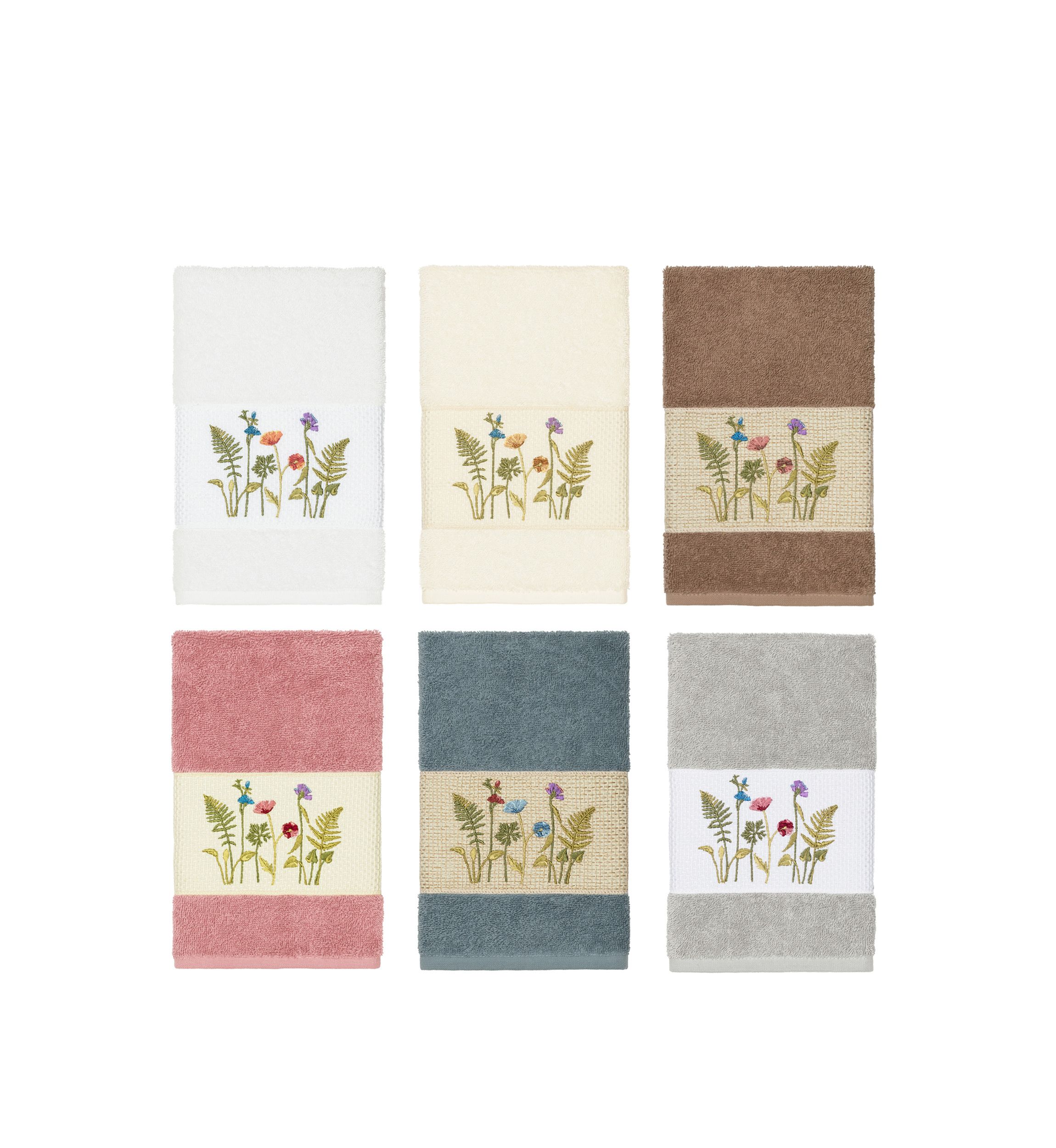 Serenity Embellished Hand Towel