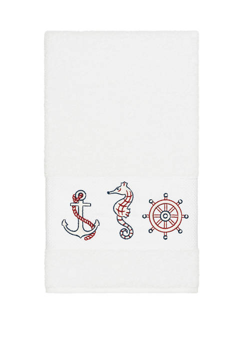 Linum Home Textiles Easton Embellished Bath Towel