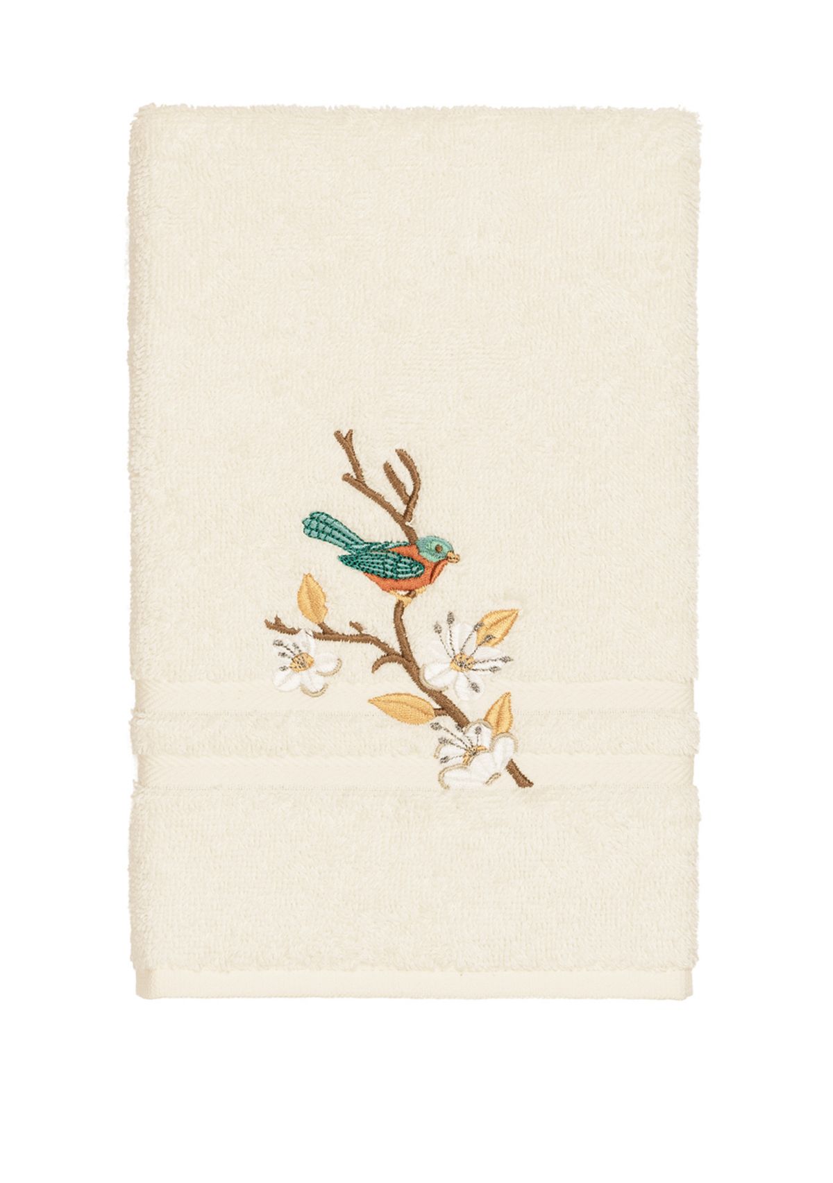 Spring Time Embellished Hand Towel