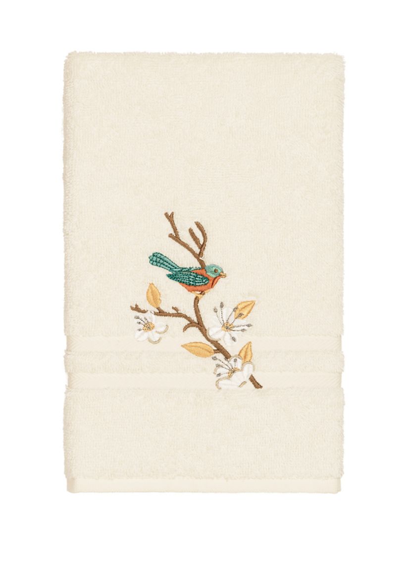 Spring Time Embellished Hand Towel