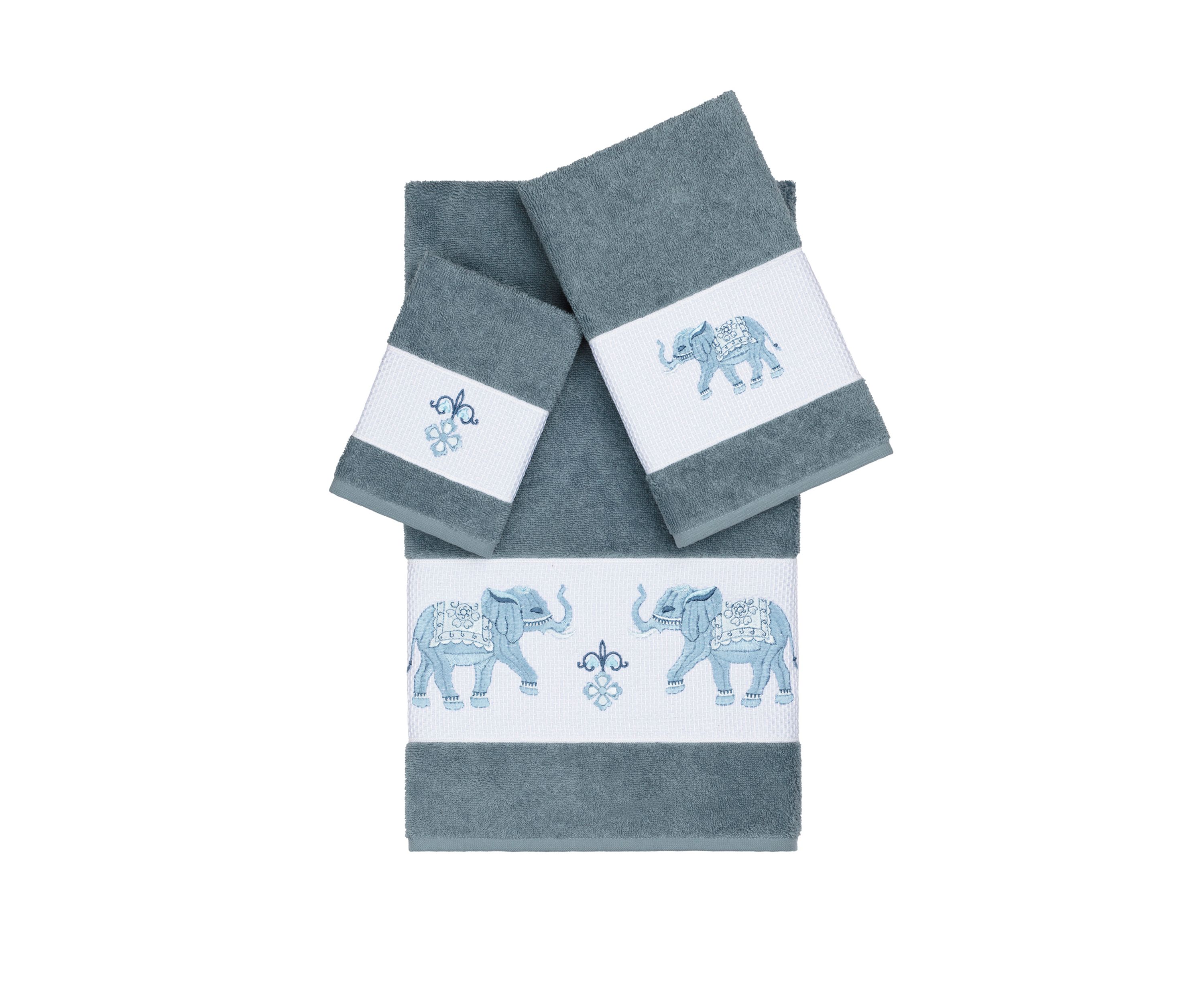 Quinn 3 Piece Embellished Towel Set