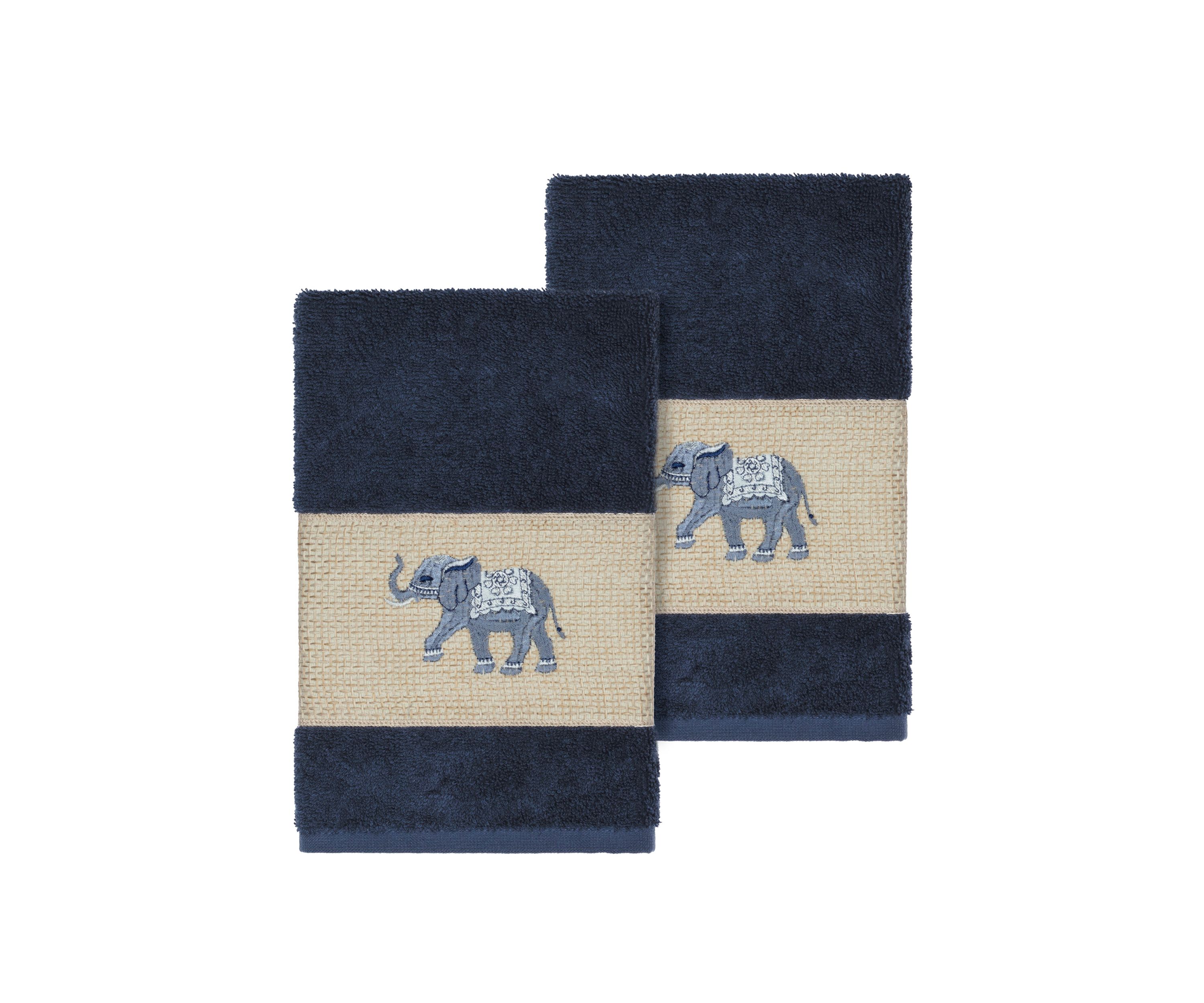 Quinn 2 Piece Embellished Hand Towel Set