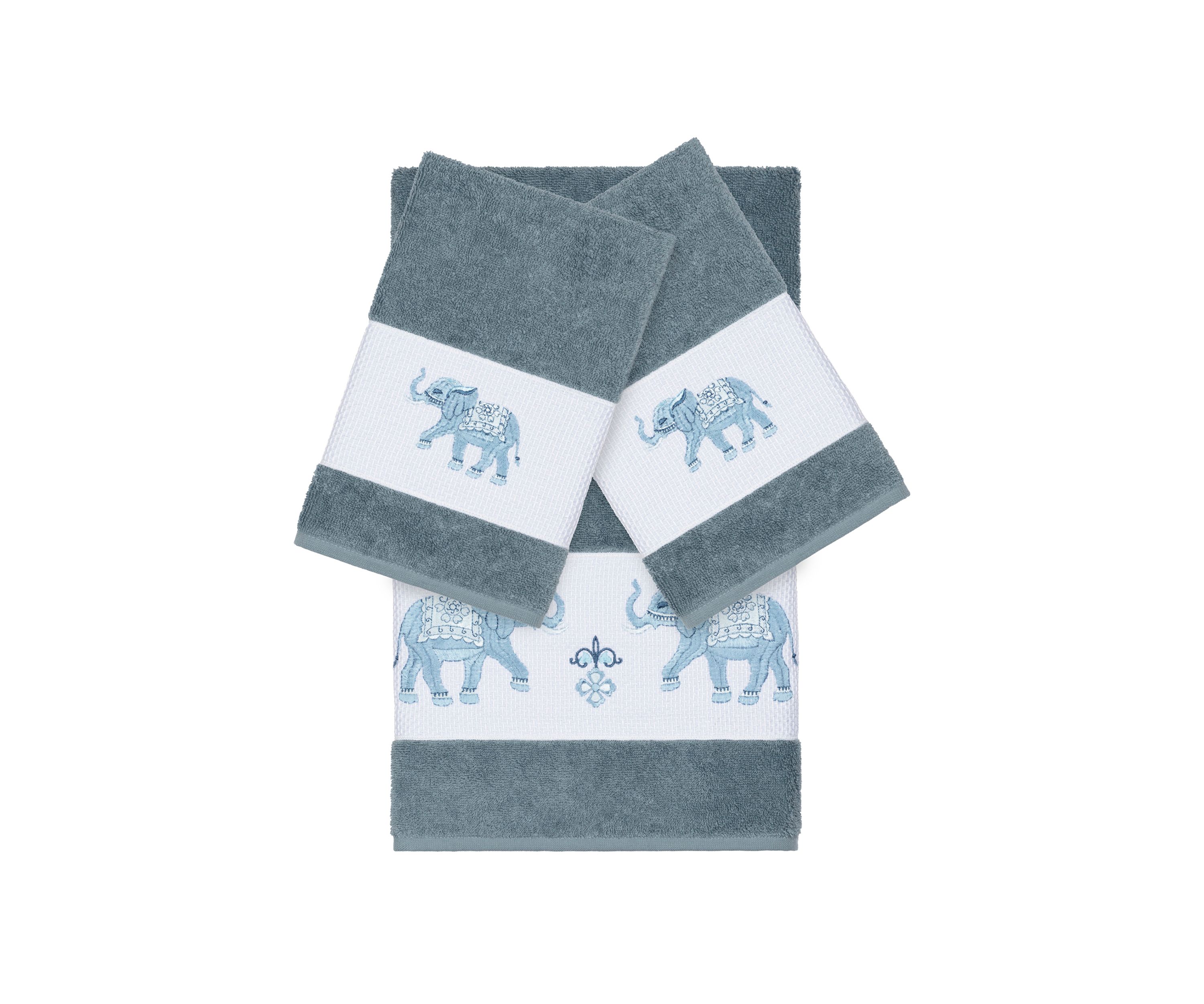 Quinn 3 Piece Embellished Towel Set
