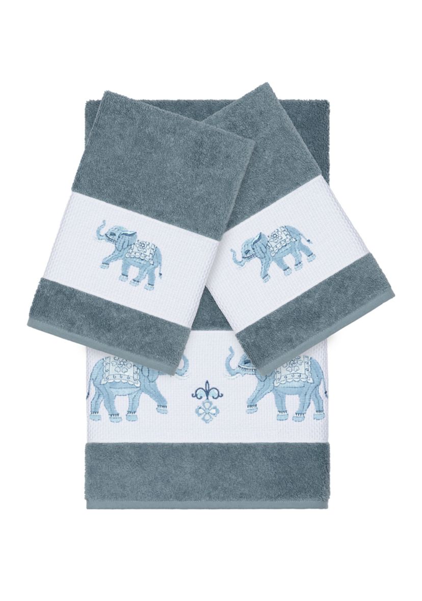 Quinn 3 Piece Embellished Towel Set