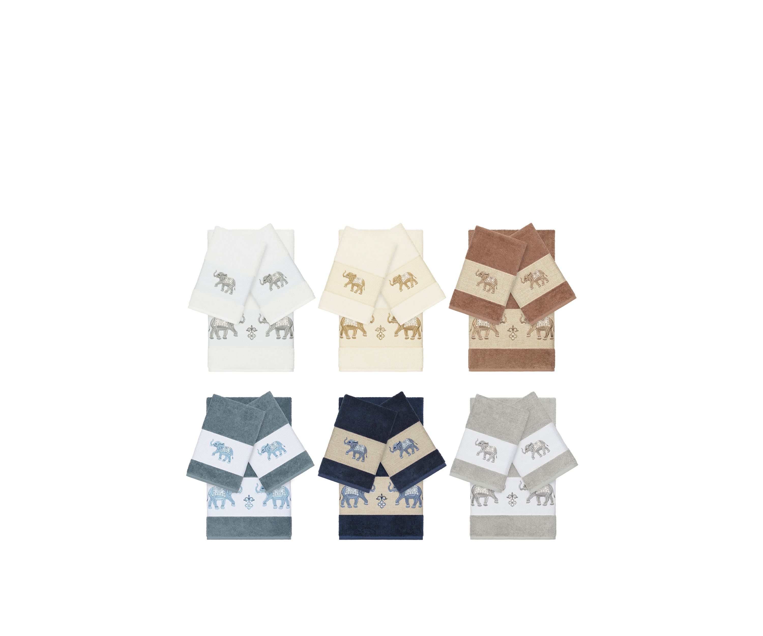 Quinn 3 Piece Embellished Towel Set