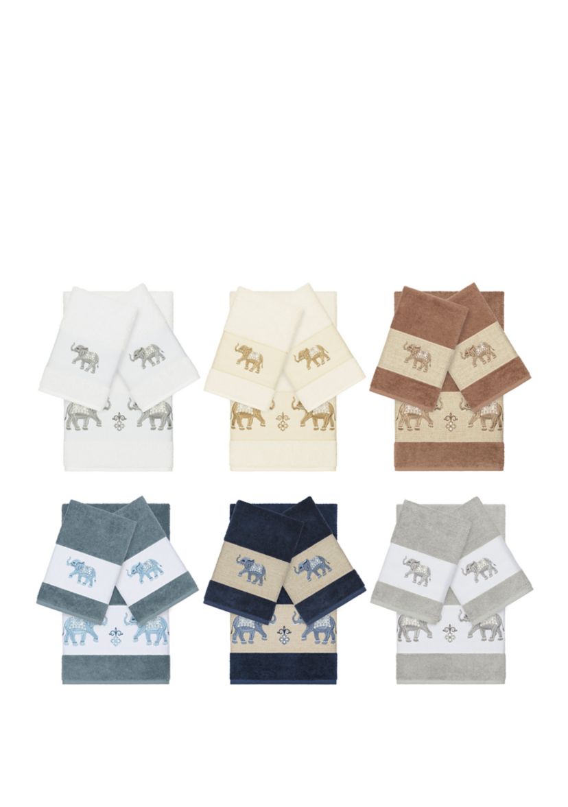 Quinn 3 Piece Embellished Towel Set