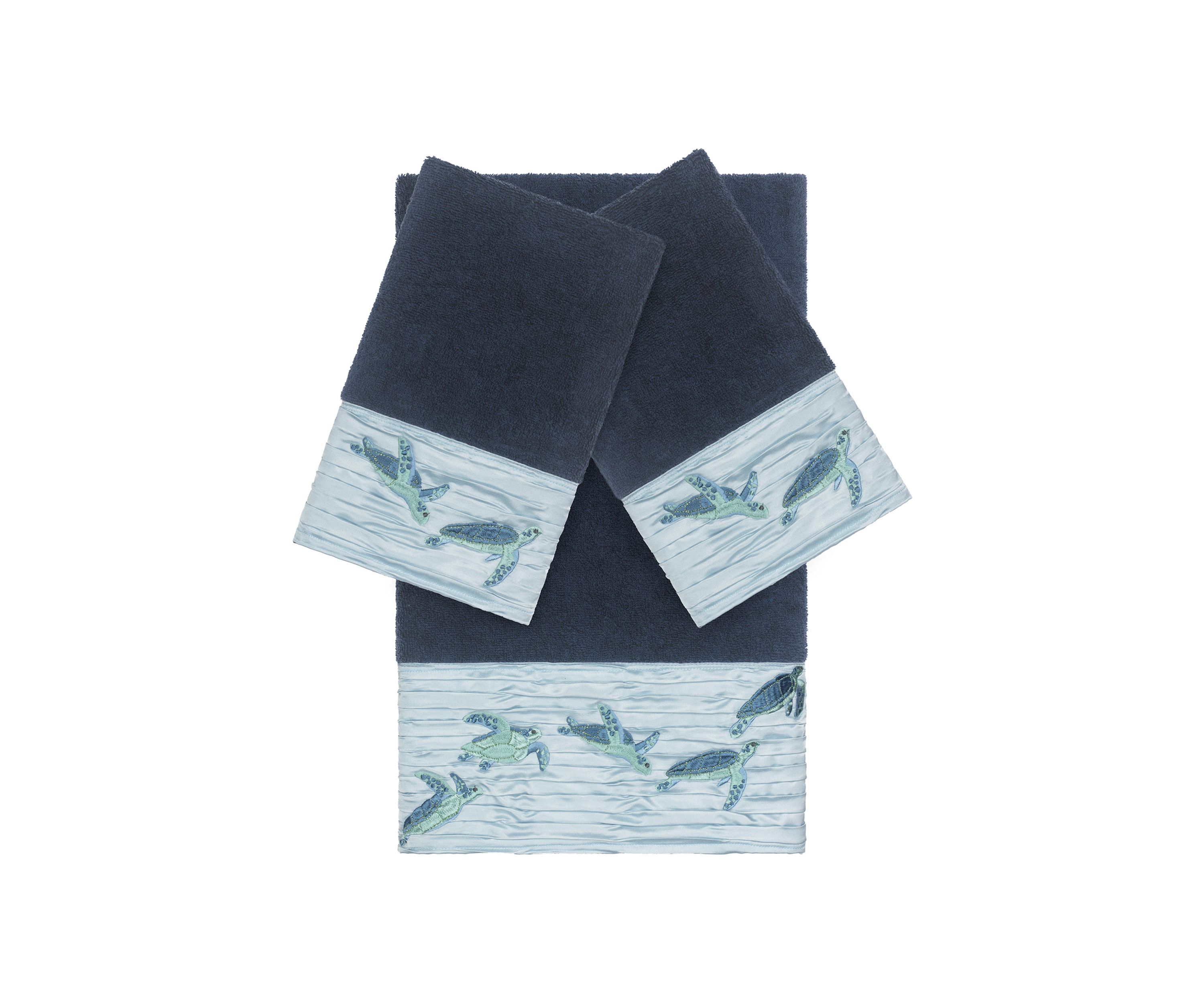Mia 3 Piece Embellished Towel Set