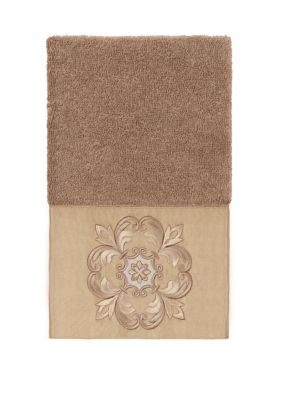 Linum Home Textiles Alyssa Embellished Hand Towel