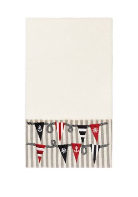Linum Home Textiles Ethan Embellished Bath Towel
