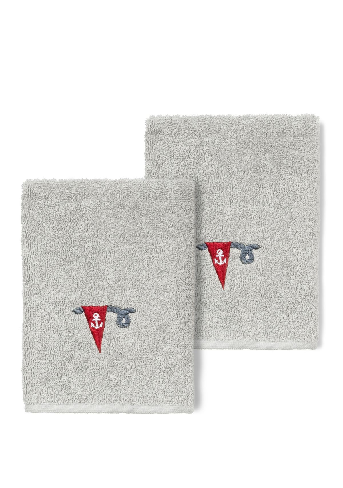 Ethan 2 Piece Embellished Washcloth Set