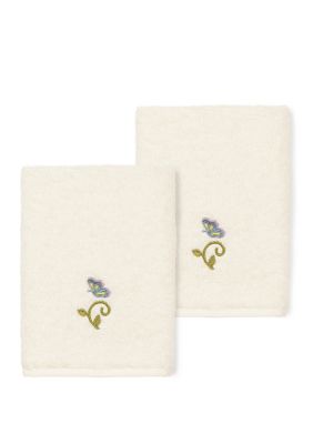 Rebecca 2 Piece Embellished Washcloth Set