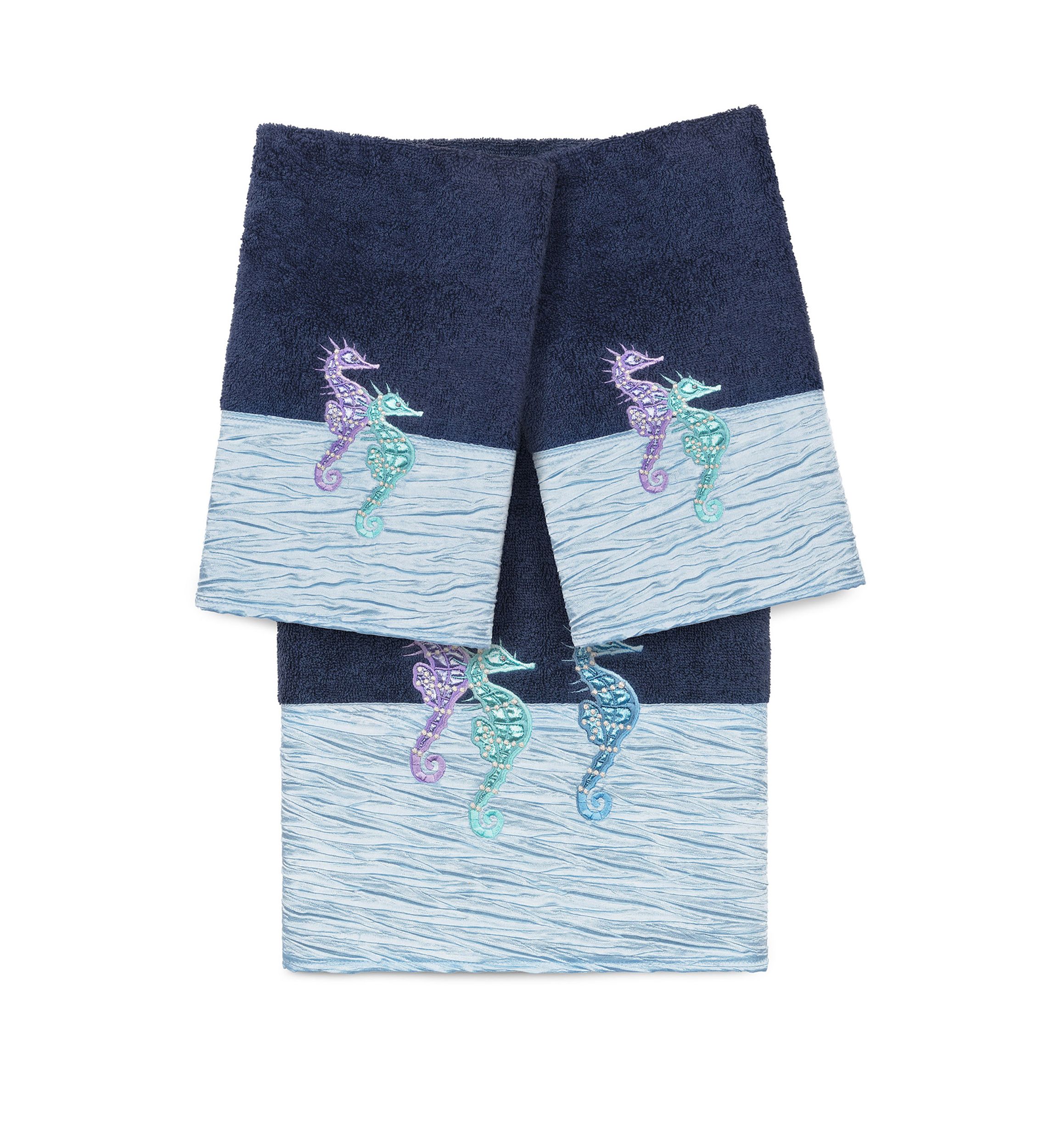 Sofia 3 Piece Embellished Towel Set