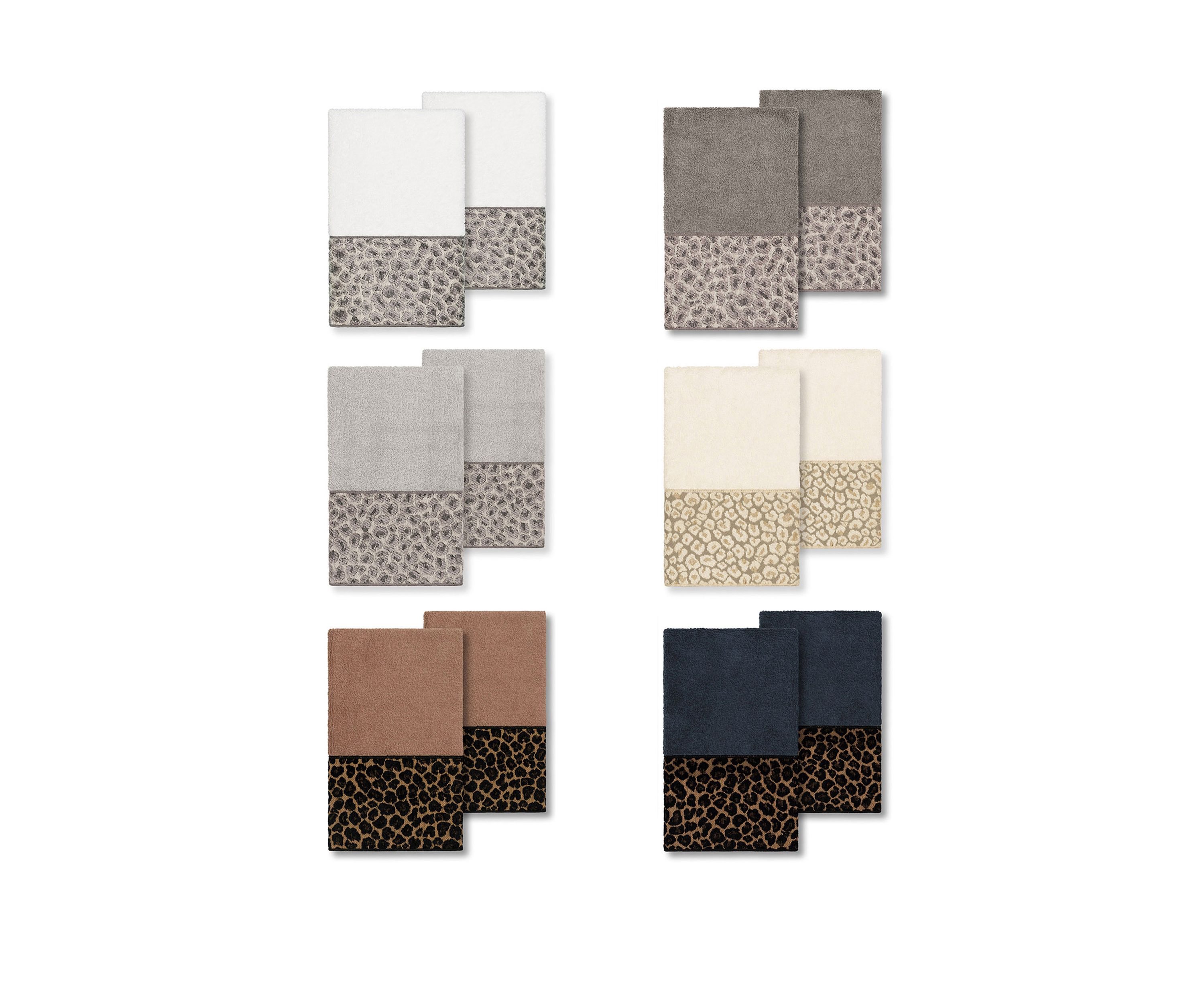 Spots 2 Piece Embellished Hand Towel Set