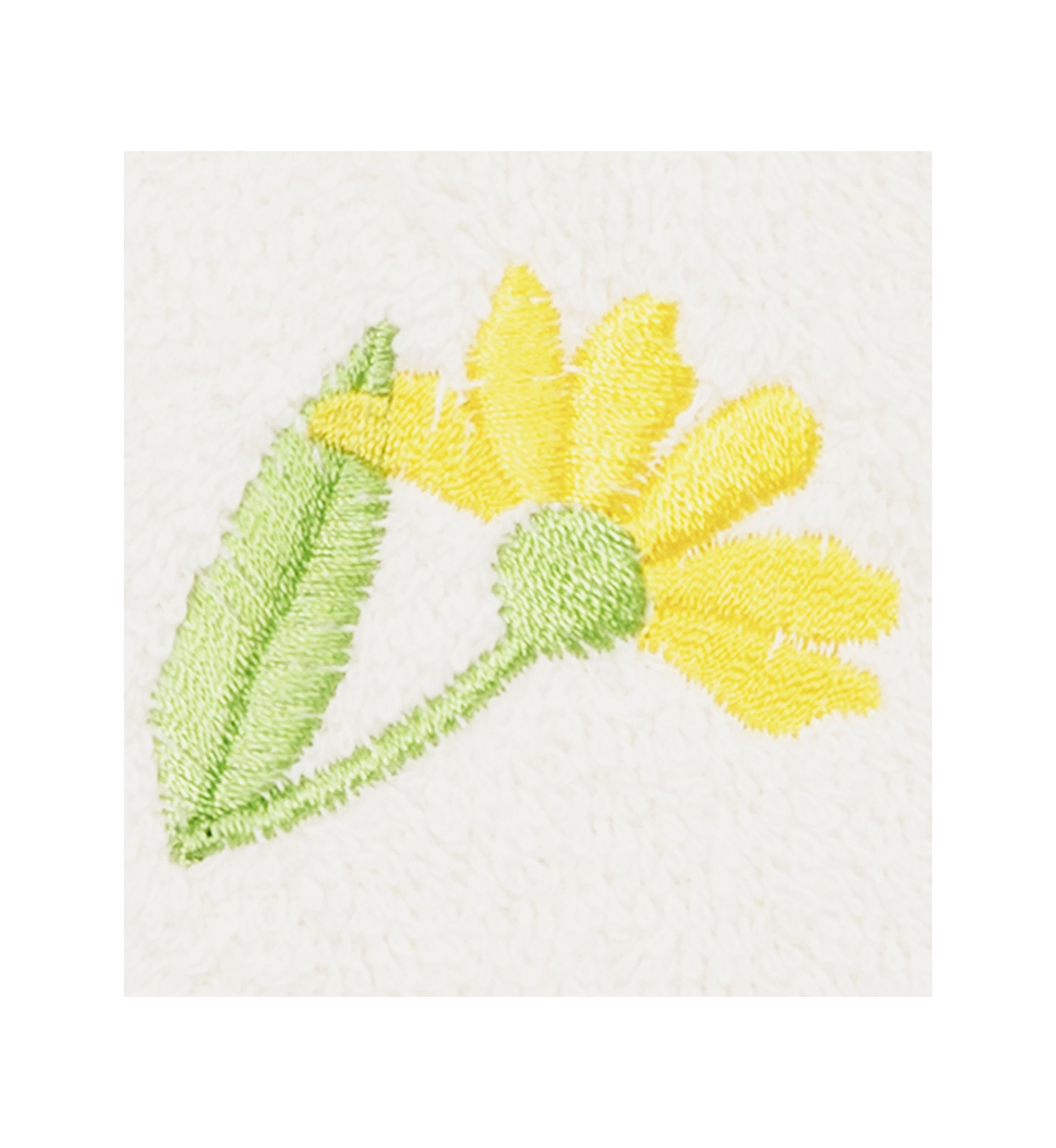 DAISY 2PC Embellished Washcloth Set