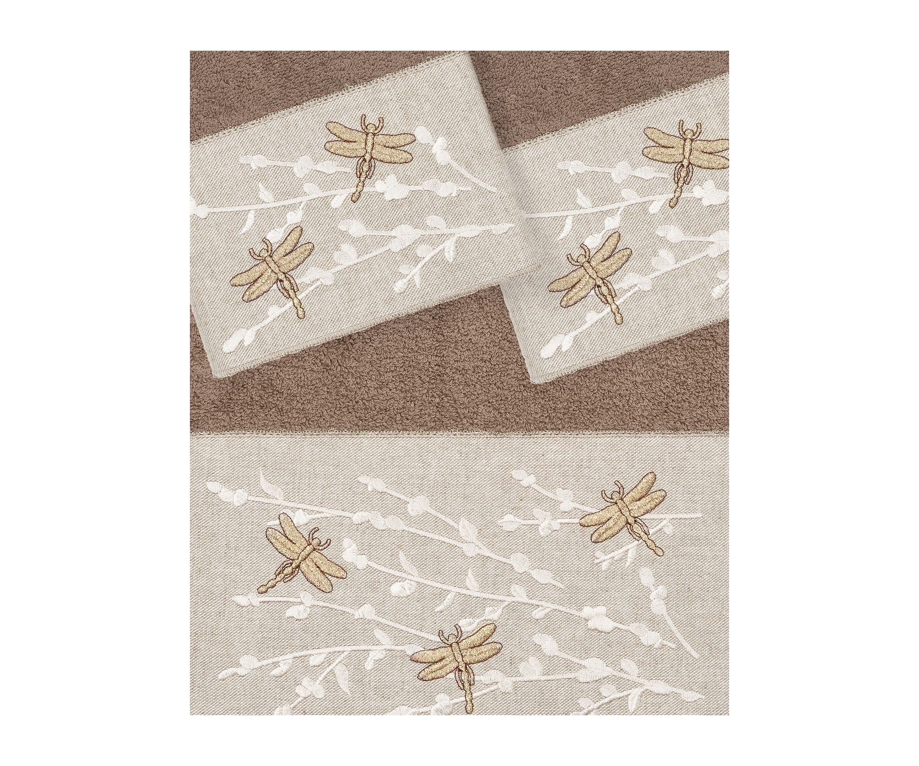 BRAELYN 3PC Embellished Towel Set
