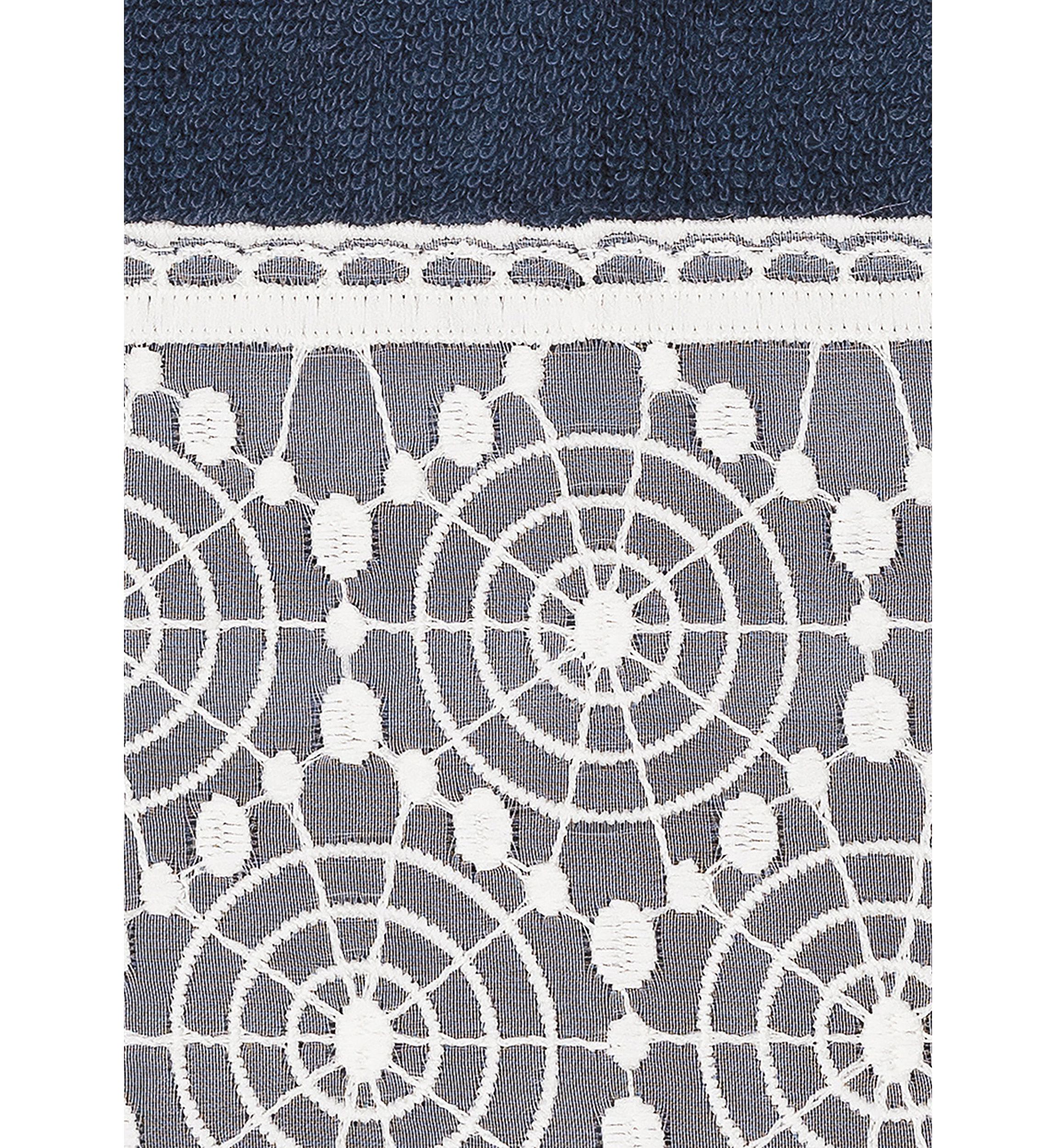 ARIAN Cream Lace Embellished Hand Towel
