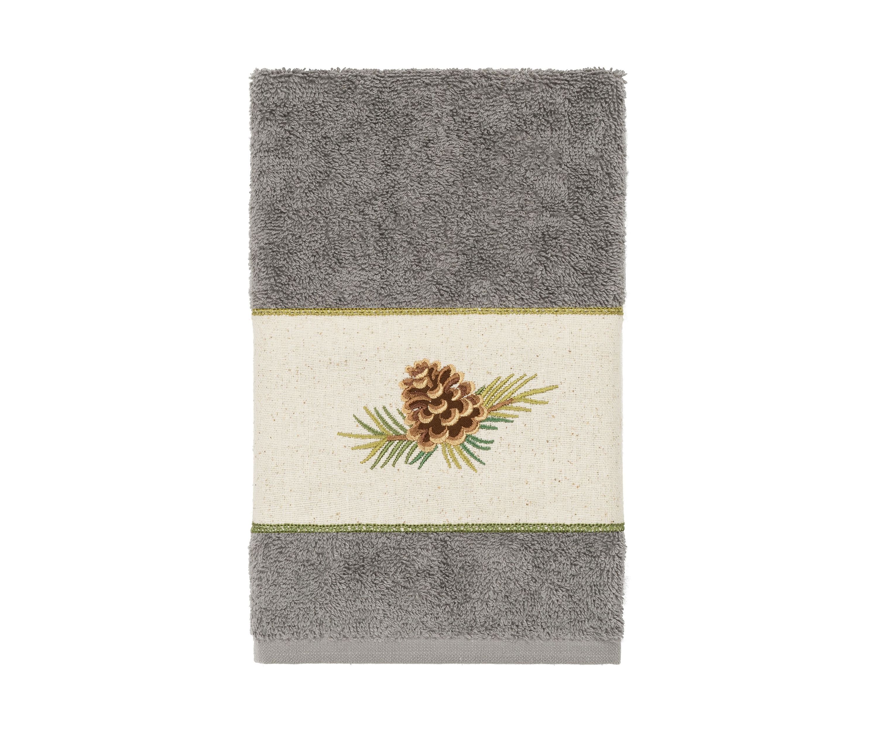 PIERRE 3PC Embellished Towel Set