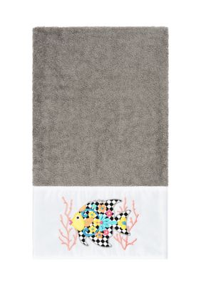 Linum Home Textiles FELIZ Embellished Bath Towel