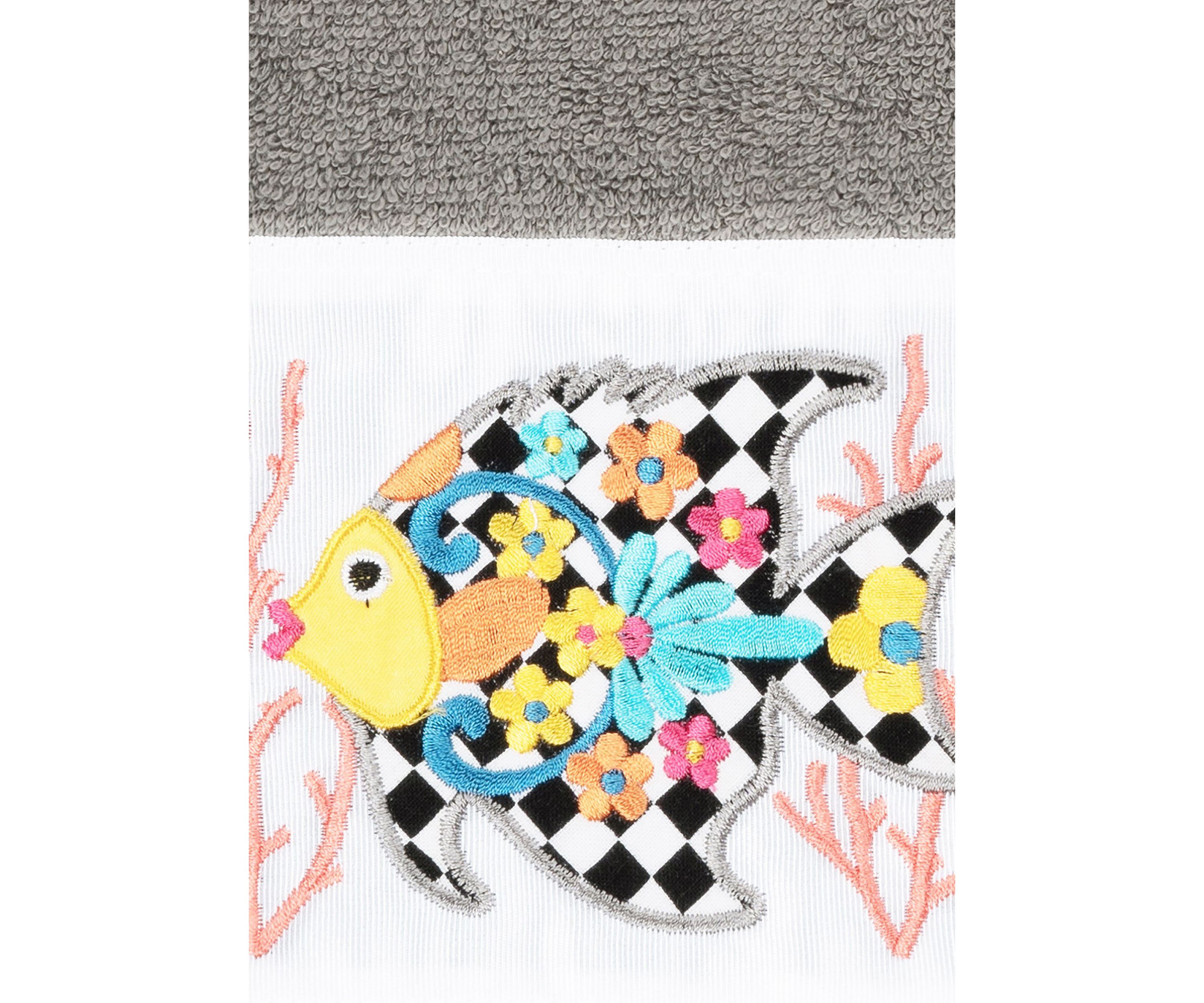 FELIZ 2PC Embellished Hand Towel Set