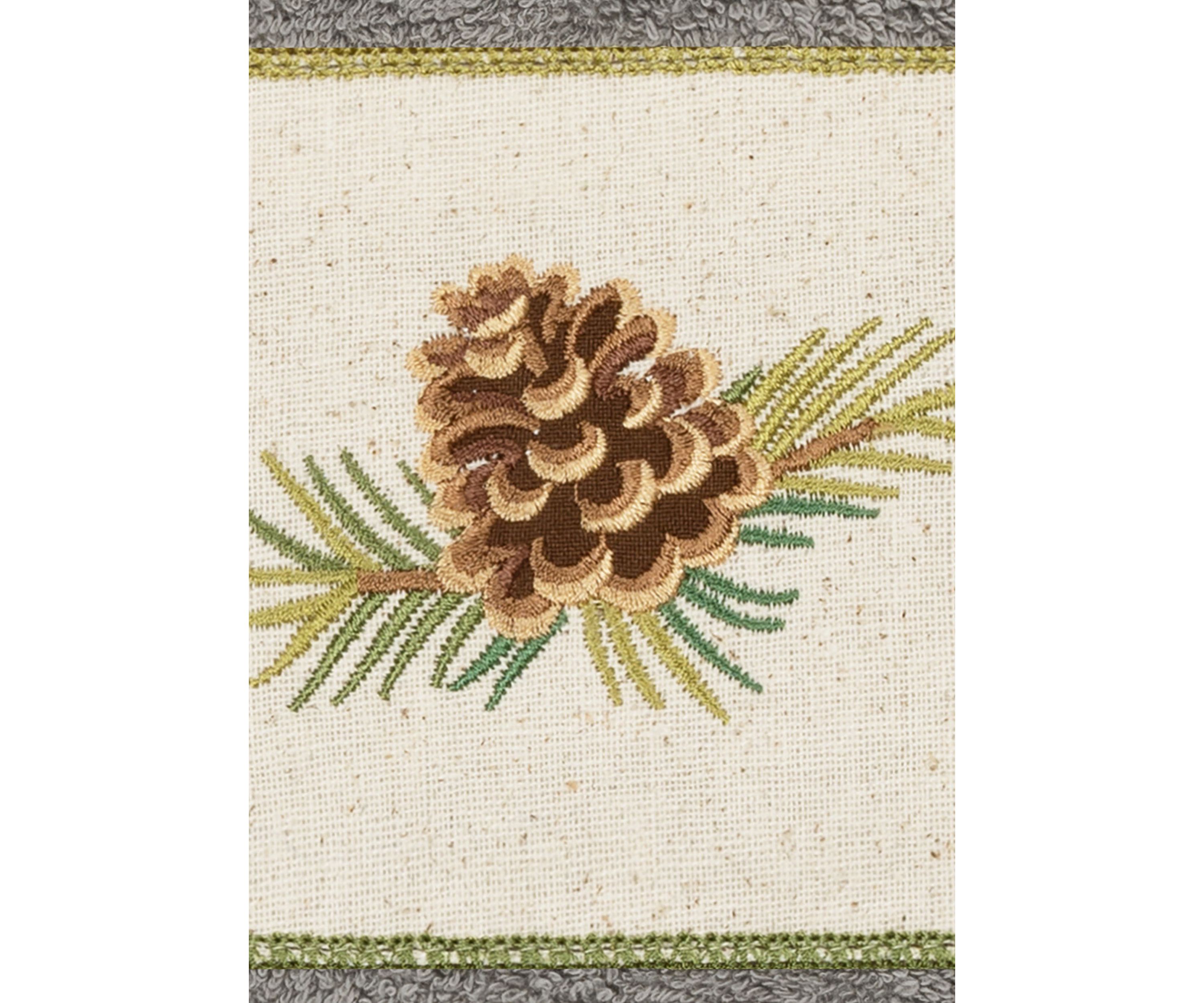 PIERRE 2PC Embellished Hand Towel Set