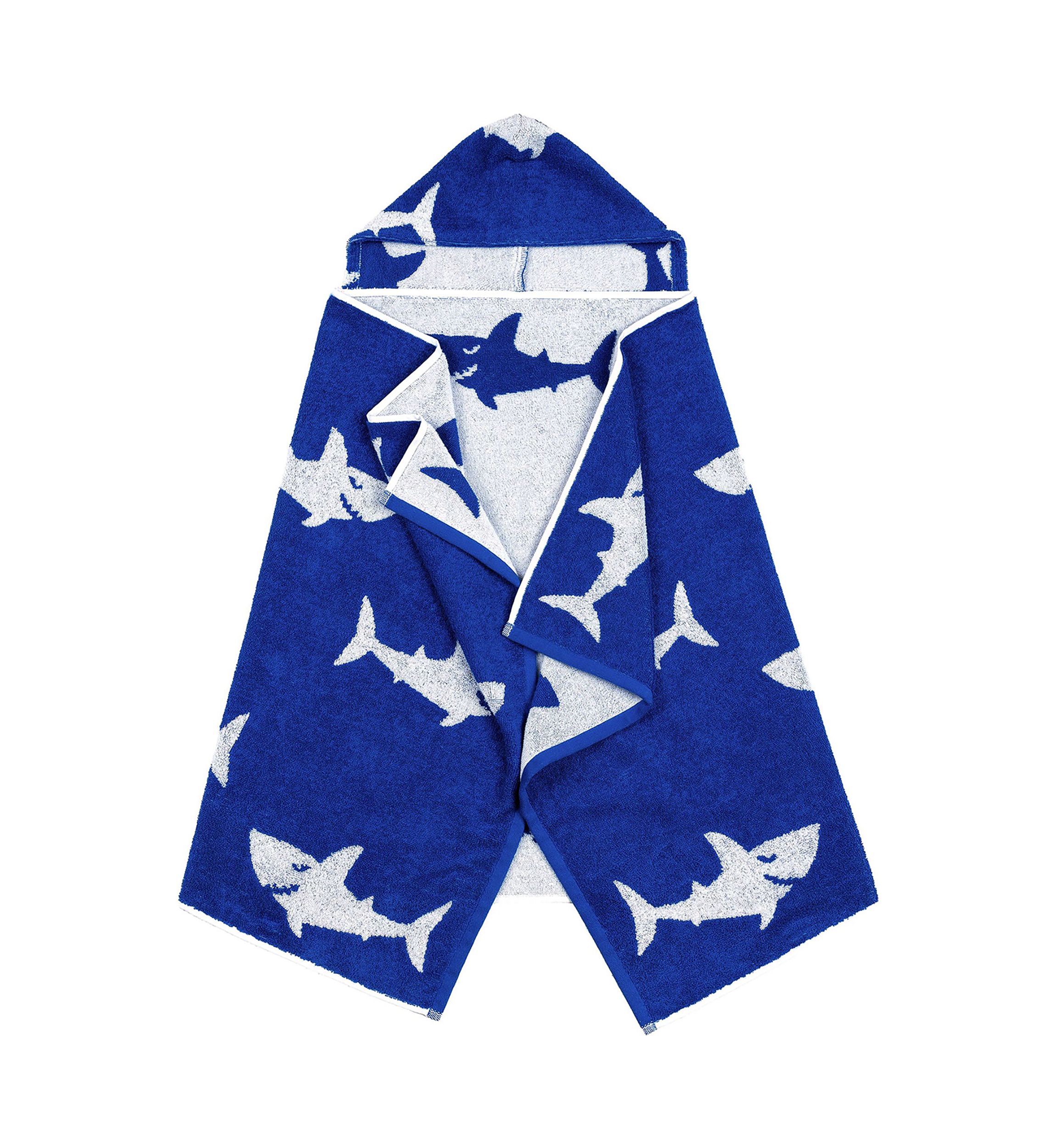 Hooded Easy Bath and Beach Wrap for Boys