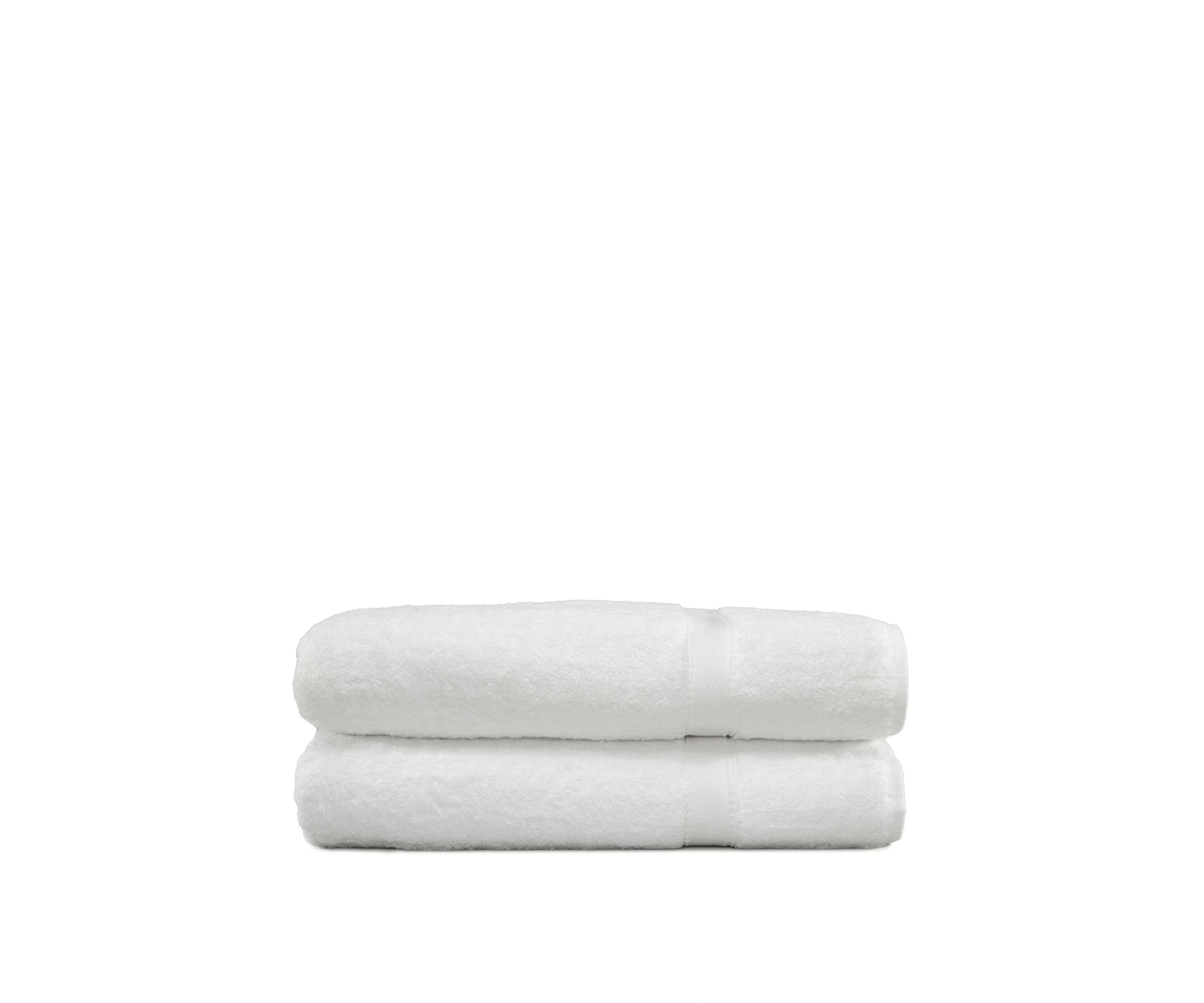 Set of 2 Turkish Cotton Terry Bath Sheets