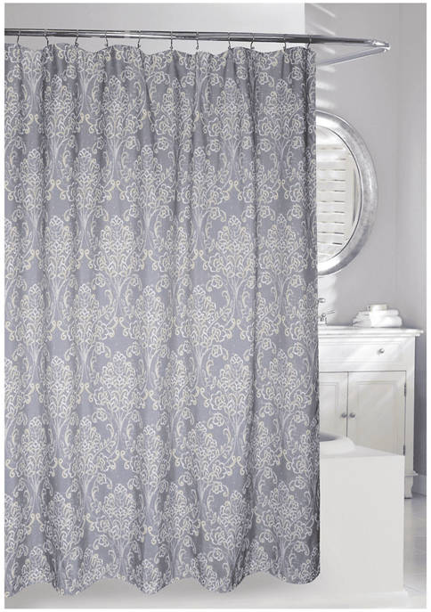 MODA Classic Elegance Fabric Shower Curtain
