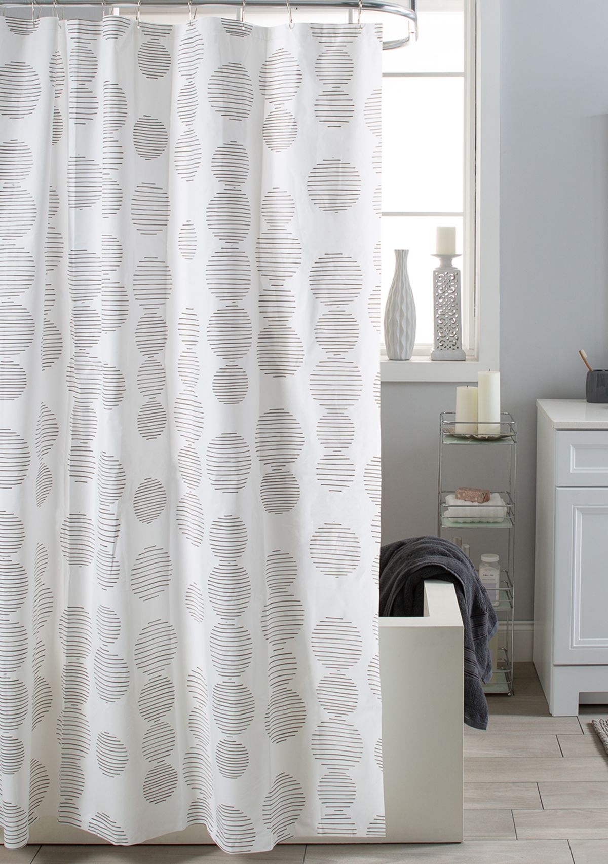 Mylo PEVA Shower Curtain