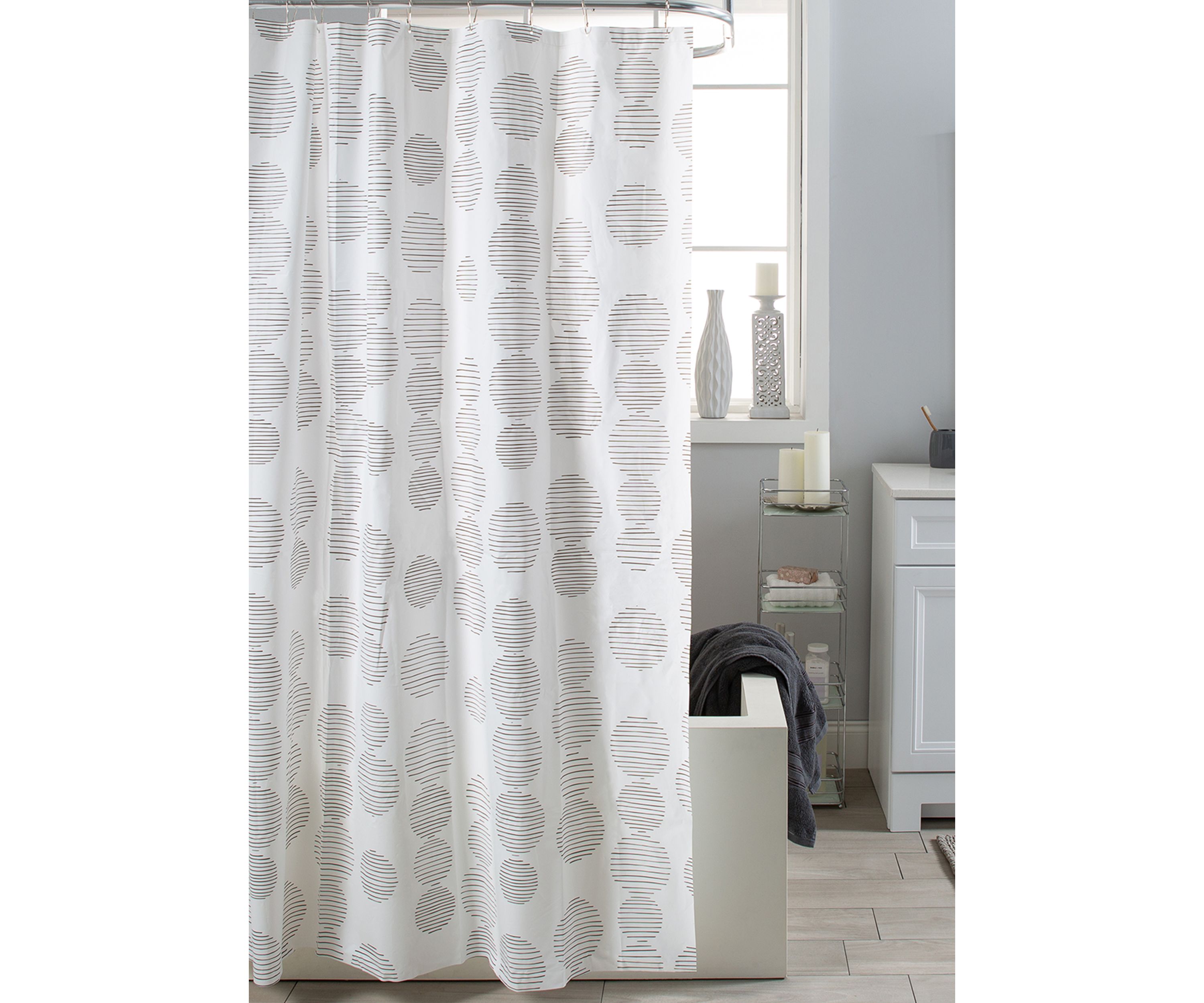 Mylo PEVA Shower Curtain