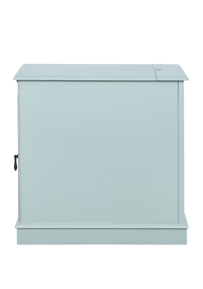 Lincoln Aqua Accent Table