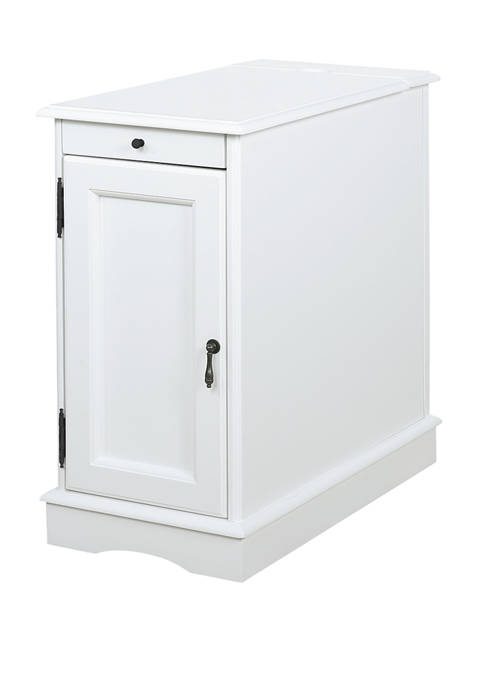 Lincoln White Accent Table 