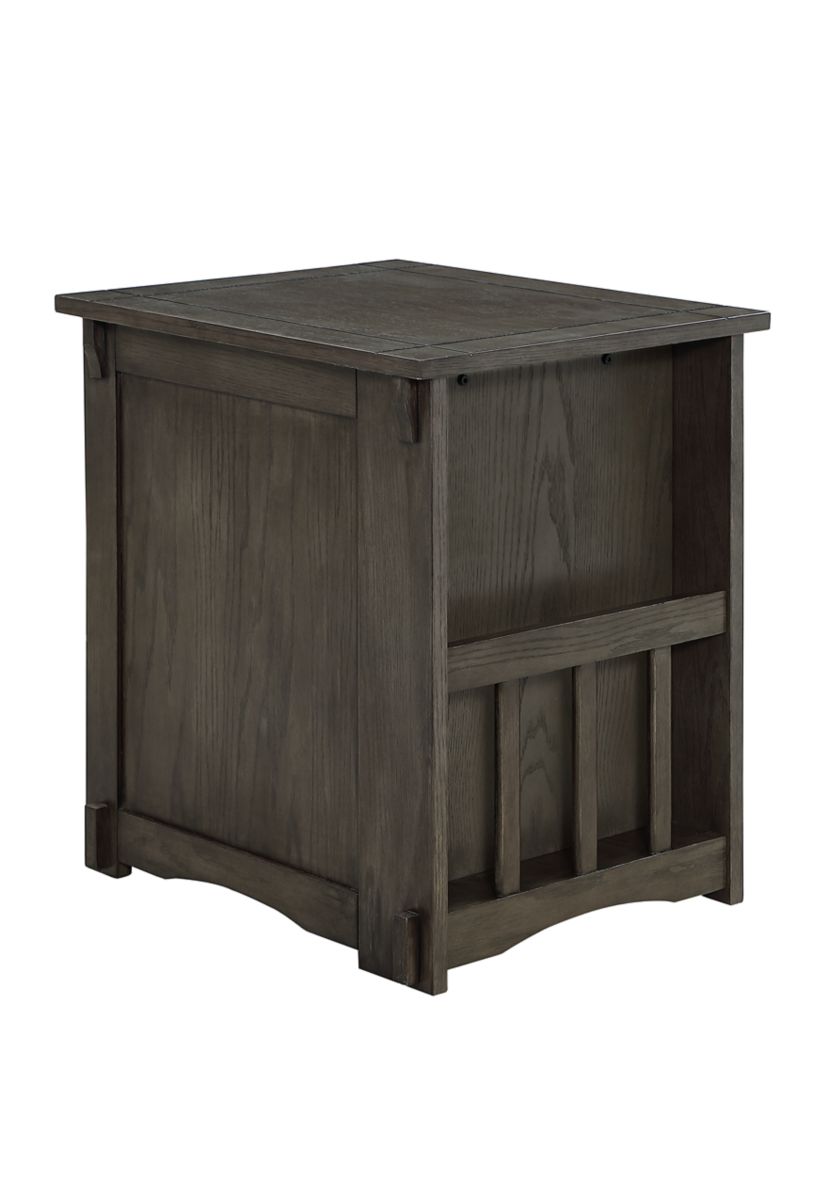 Brock Side Table - Gray 