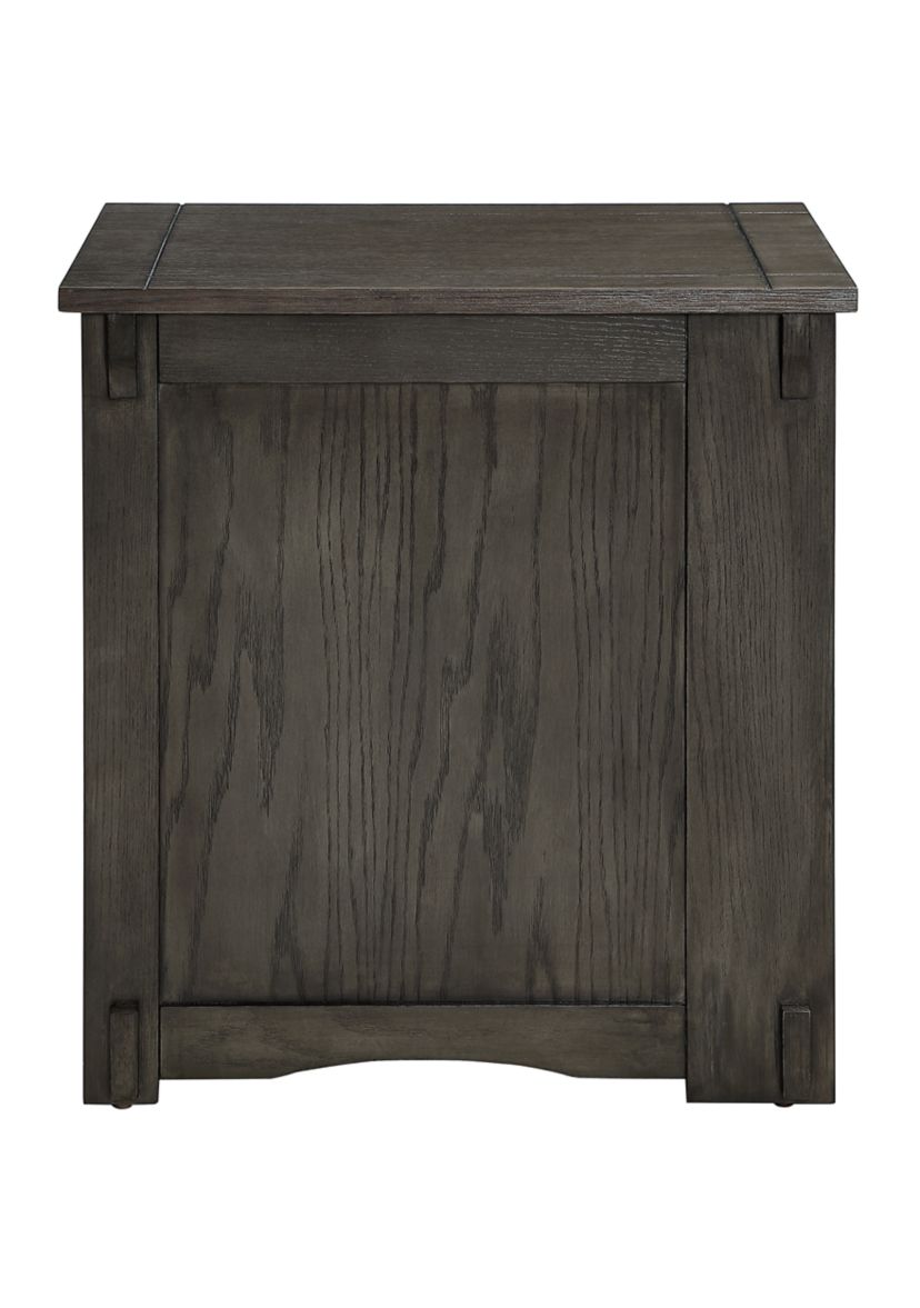 Brock Side Table - Gray 