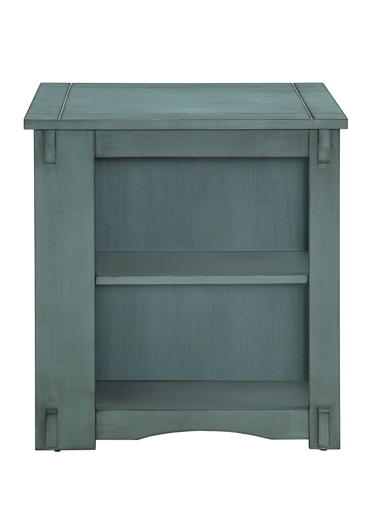 Brock Side Table in Teal
