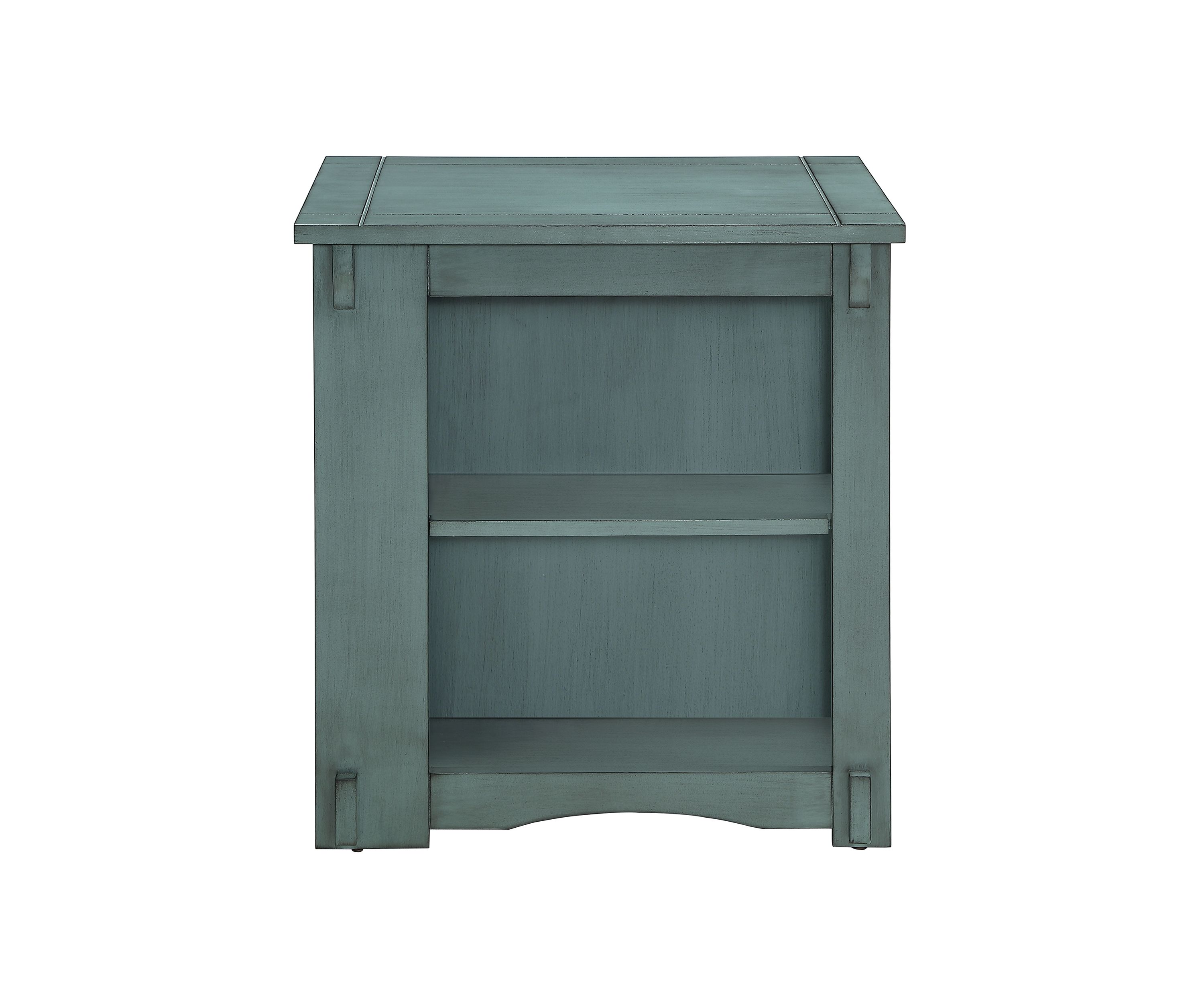 Brock Side Table in Teal