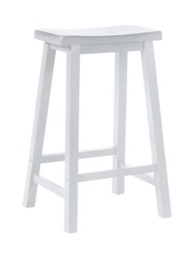 Milton Barstool in White