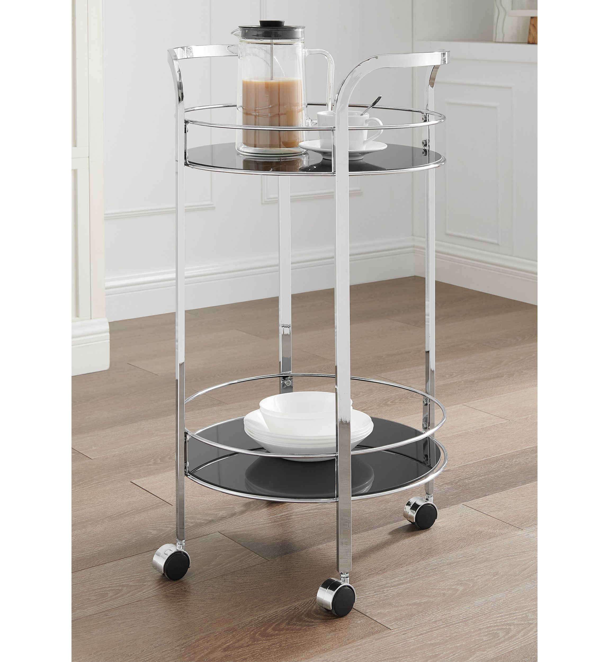  Arthur Chrome Cart 