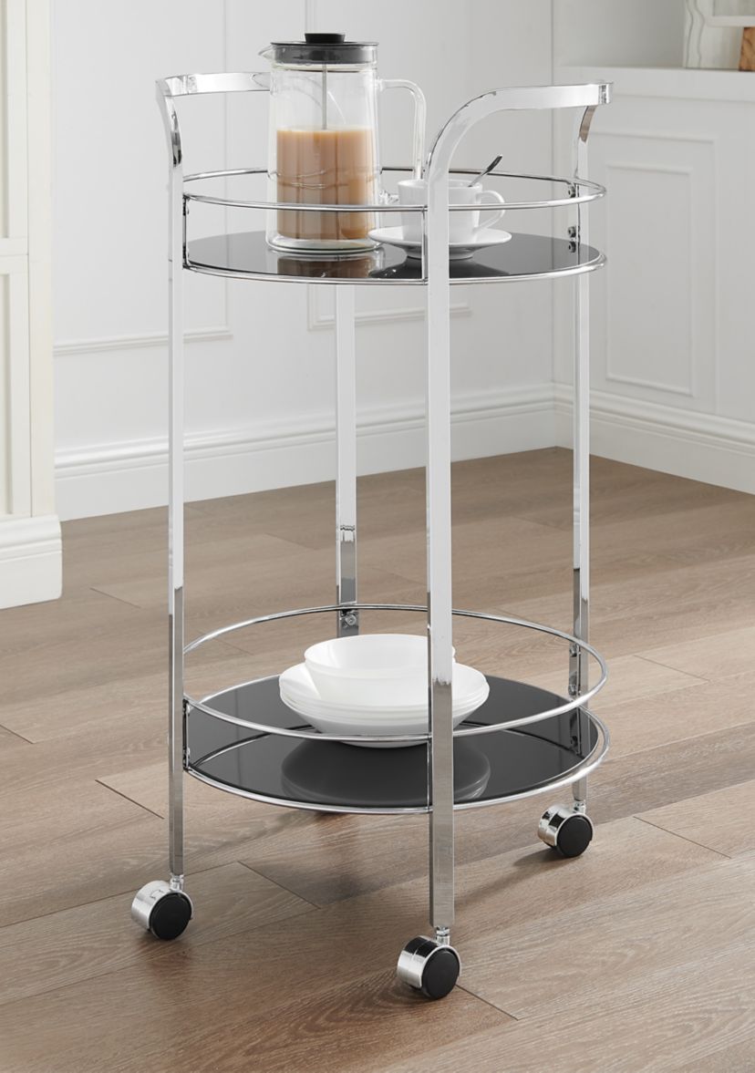  Arthur Chrome Cart 