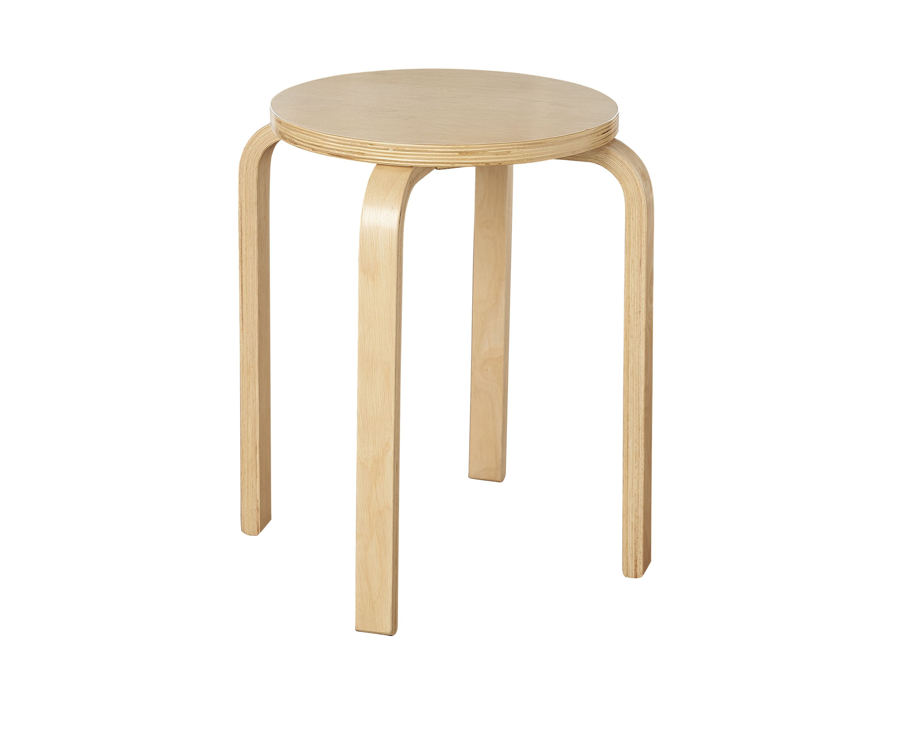 Mercer Natural Bentwood Stool Set
