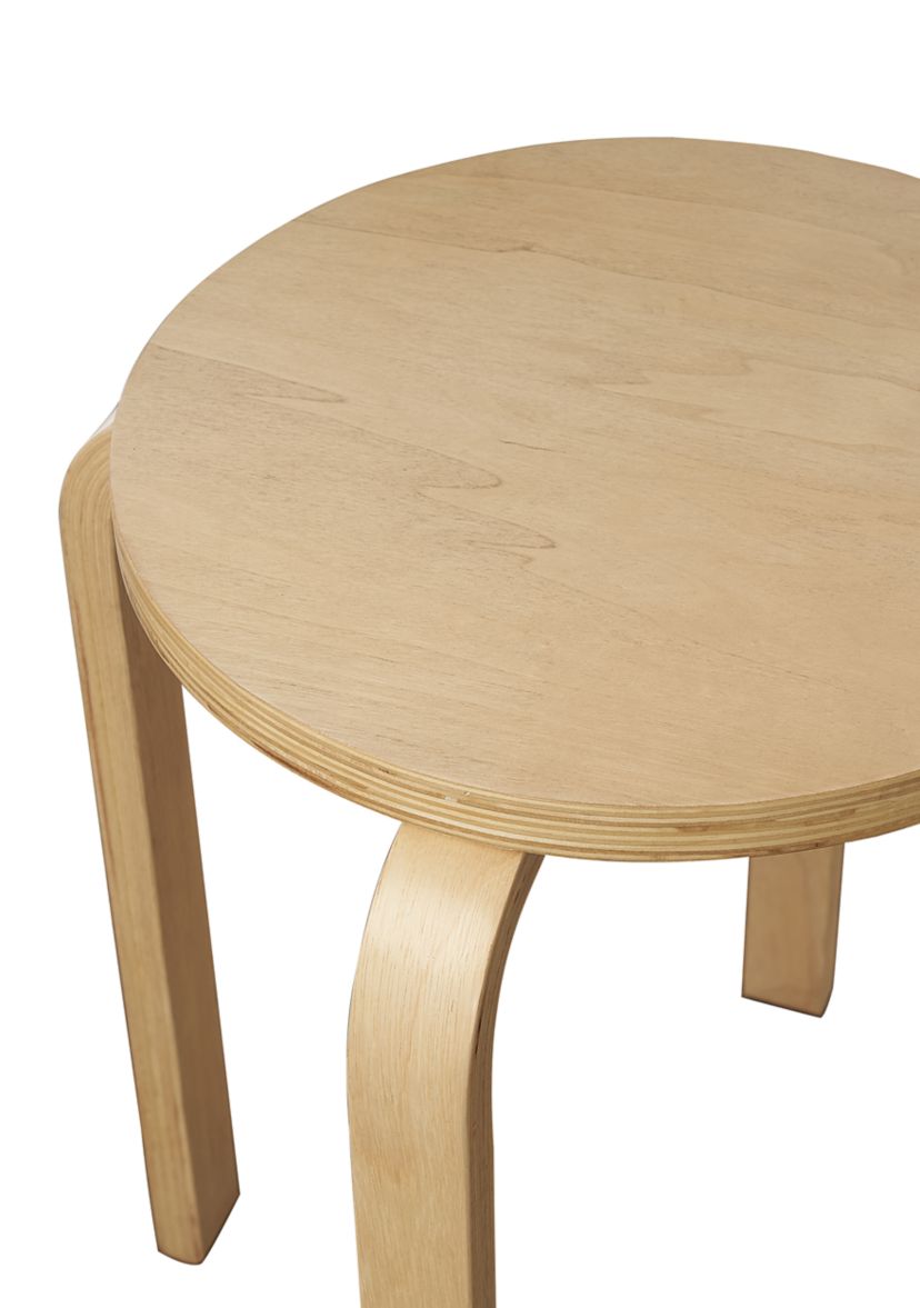 Mercer Natural Bentwood Stool Set