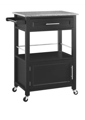 Linon Home DÃ©cor Products Denver Kitchen Cart with Granite Top -  92008301189401