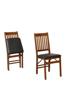 Odell Mission Back Folding Chair