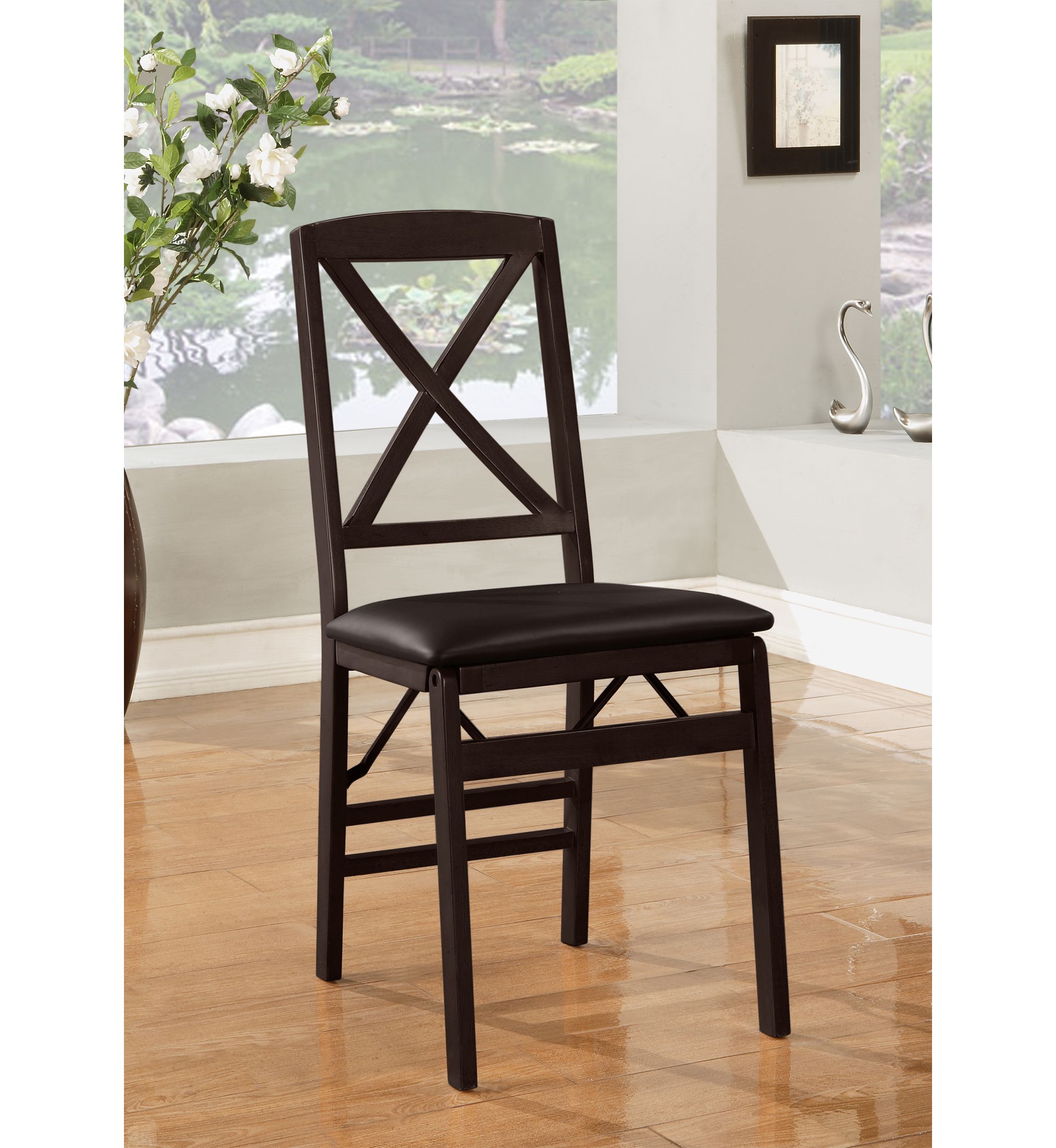 Luna X Back Folding Chair
