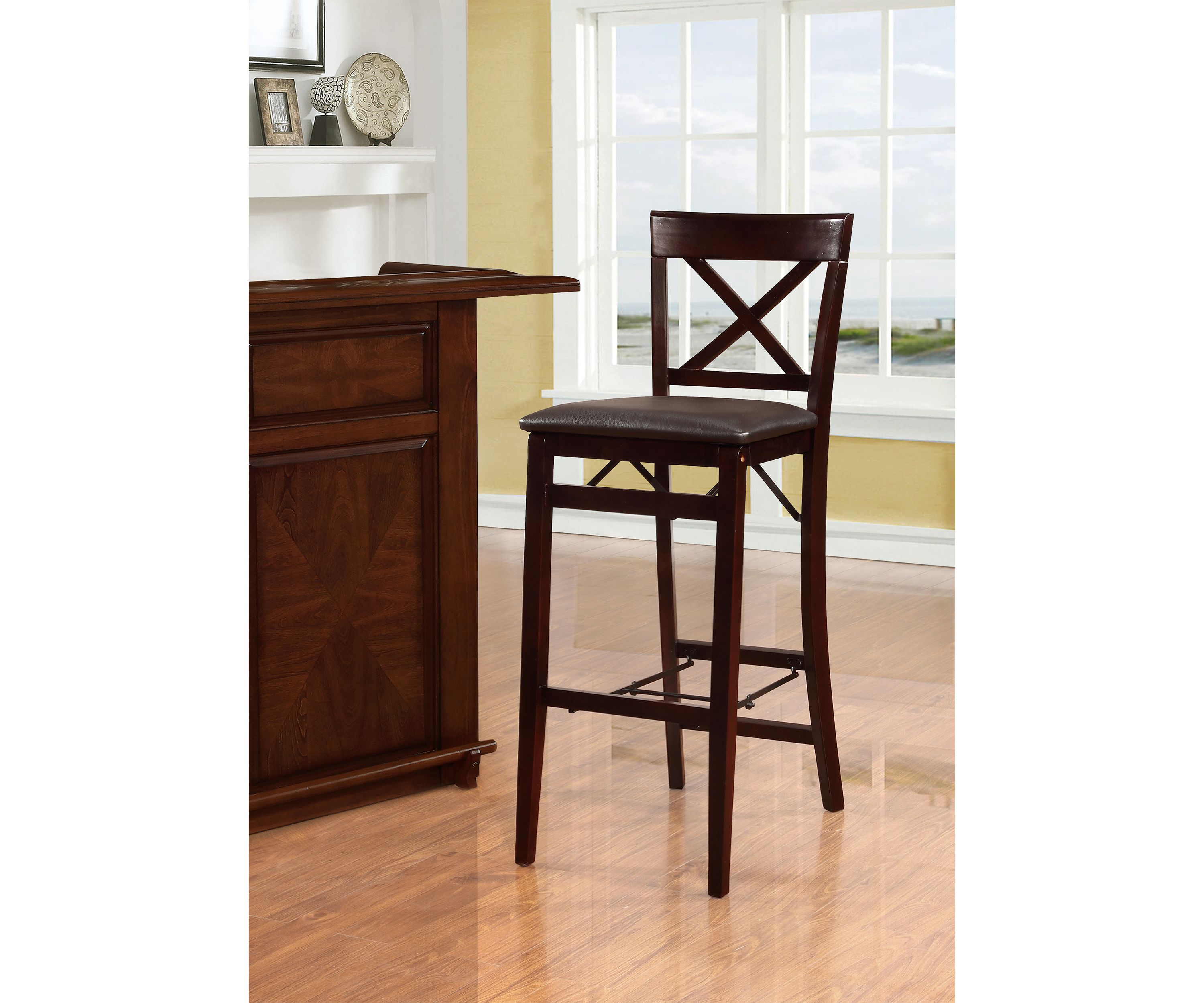 Luna X Back Folding Bar Stool