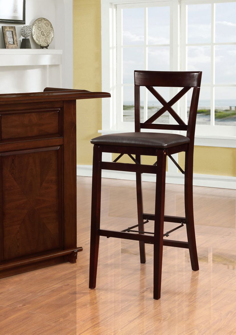 Luna X Back Folding Bar Stool