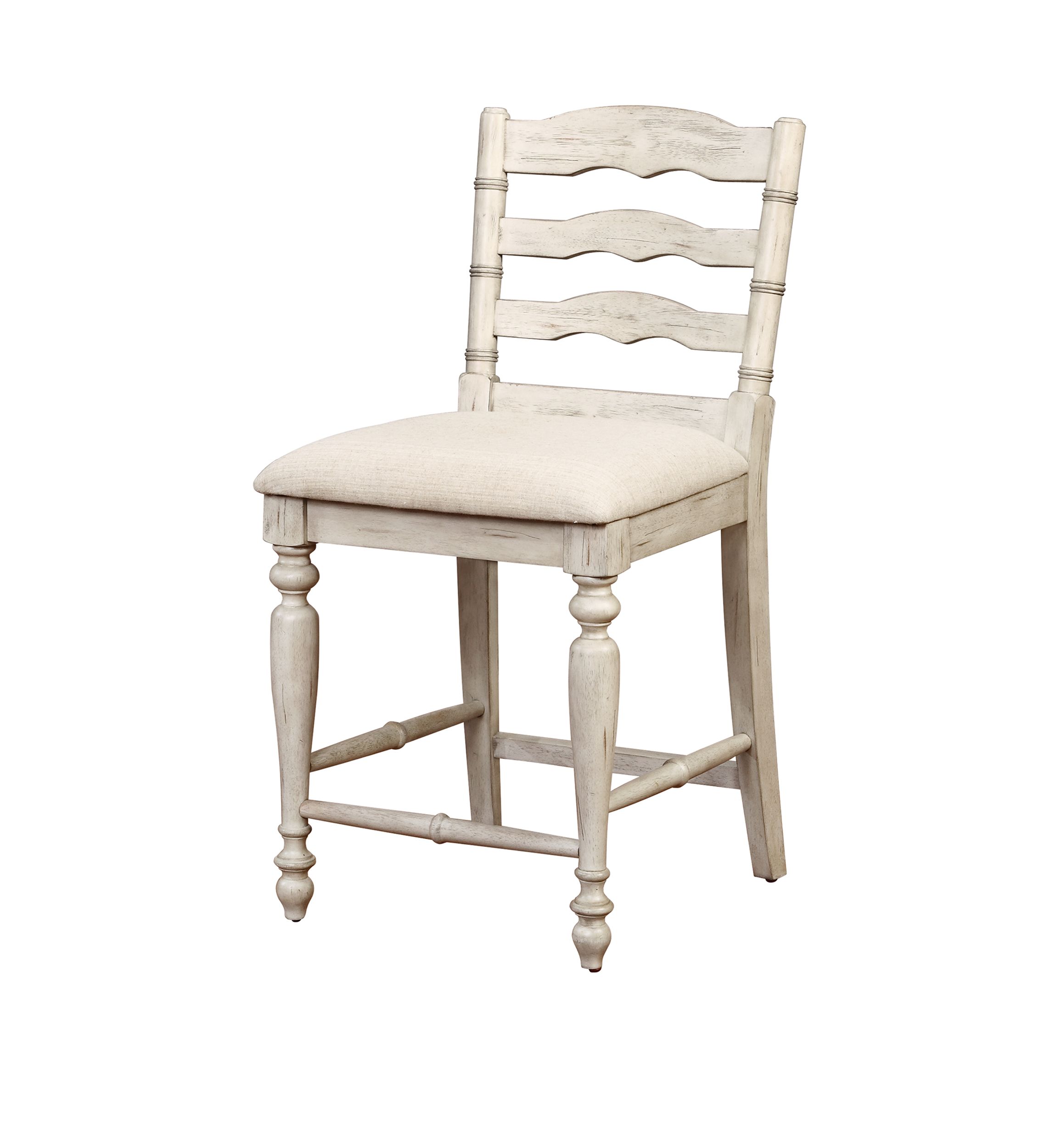 Avalon White Wash Counter Stool