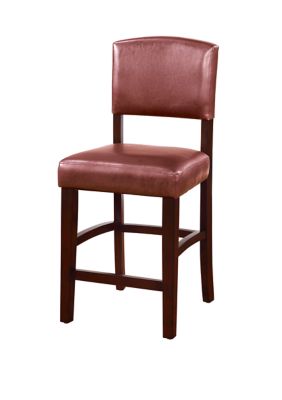 Linon Home Decor Products Sedona Red Counter Stool Belk